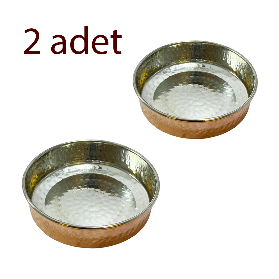 Bakır Kahvaltılık ve Çerezlik 2 Adet