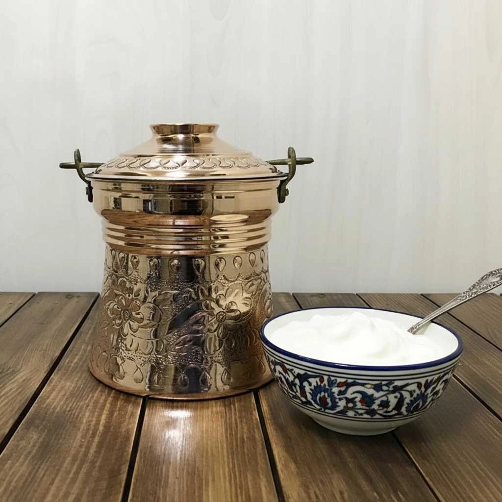 Zımba Nakışlı Bakır Bakraç 2 Litre