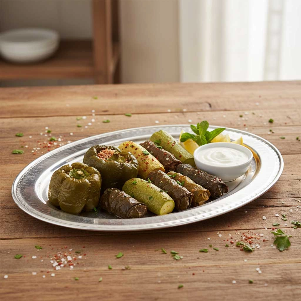 30 cm El Dövme Kalaylı Bakır Kayık Tabak