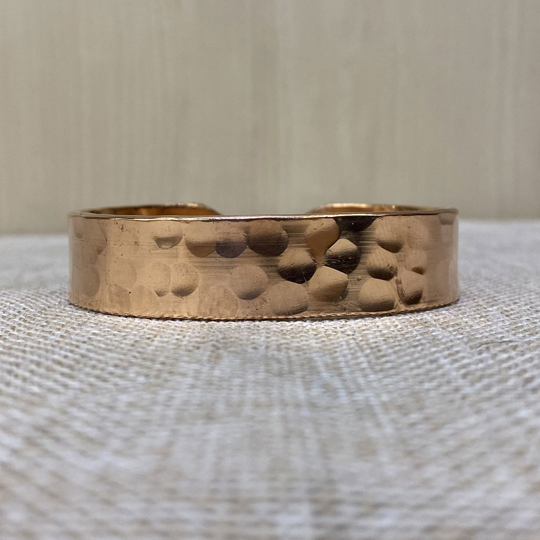 Kalın El Dövmesi Saf Bakır Bileklik