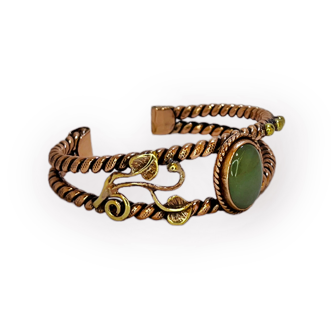Aventurin Taşlı Bakır Bileklik, K6120