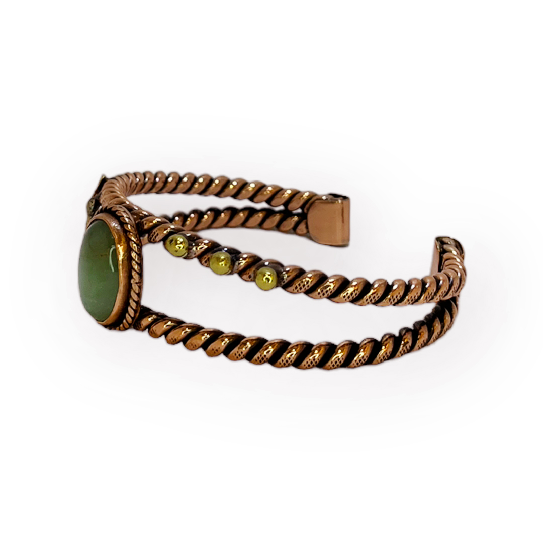 Aventurin Taşlı Bakır Bileklik, K6120