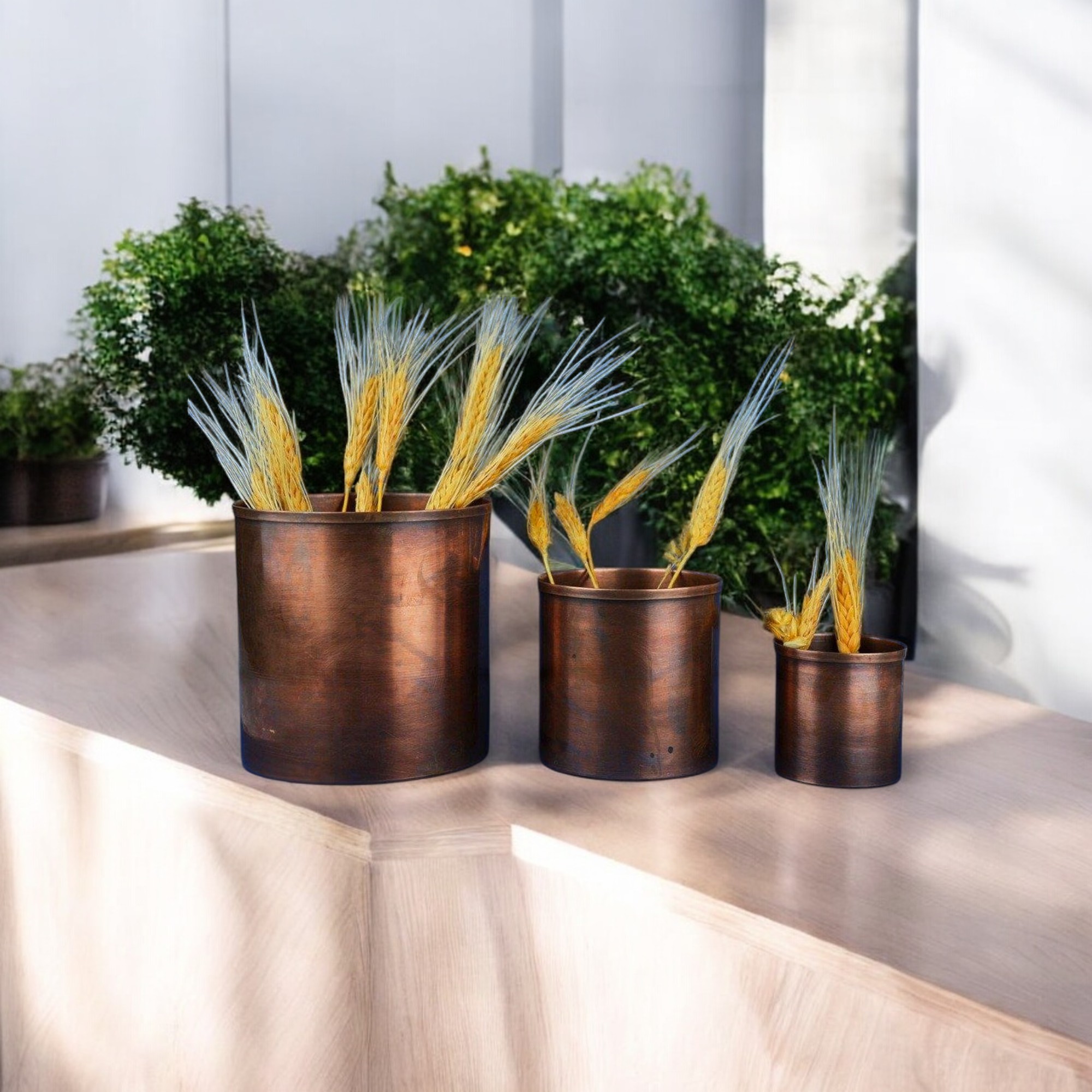 Oksitli El Yapımı Bahar Saksı Seti