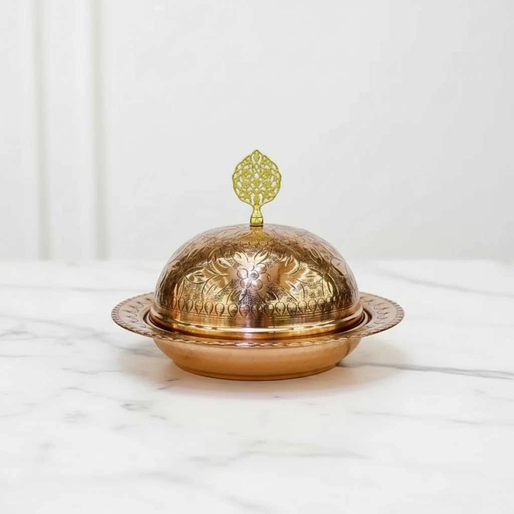 İşlemeli Bakır Pilavlık No: 1