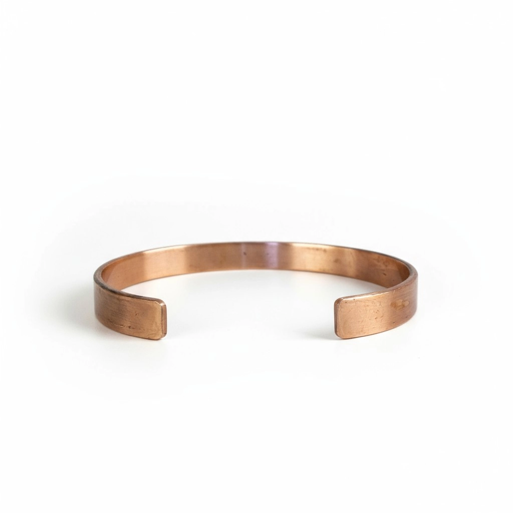 Dört Element Sembollü Denge Bakır Bileklik