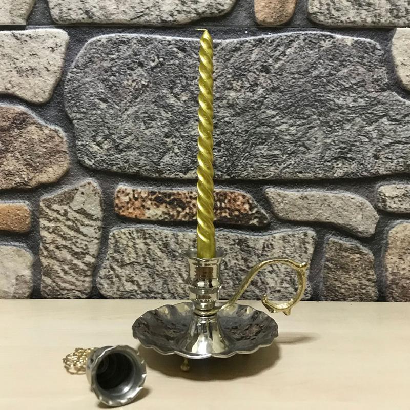 Bakır Mumluk ve Mum Söndürücü, M10232