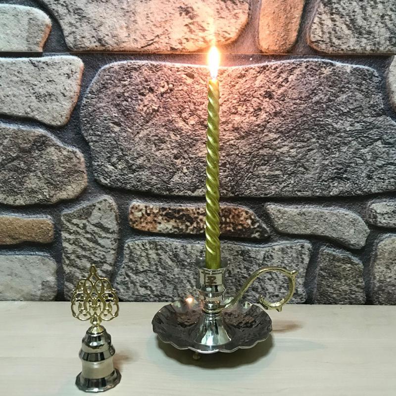 Bakır Mumluk ve Mum Söndürücü, M10232