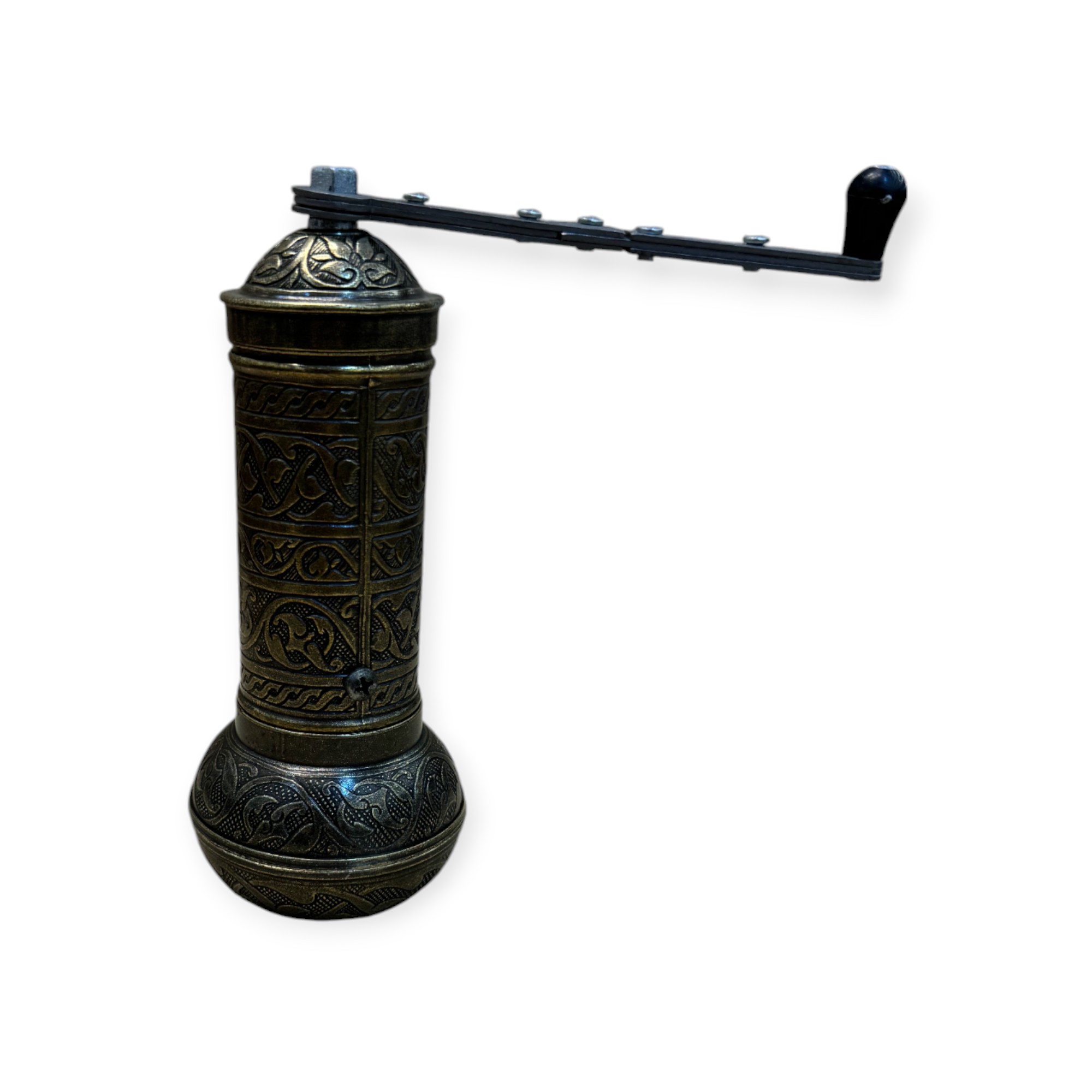 Oksitli Bakır Renk Toplu Kahve Değirmeni