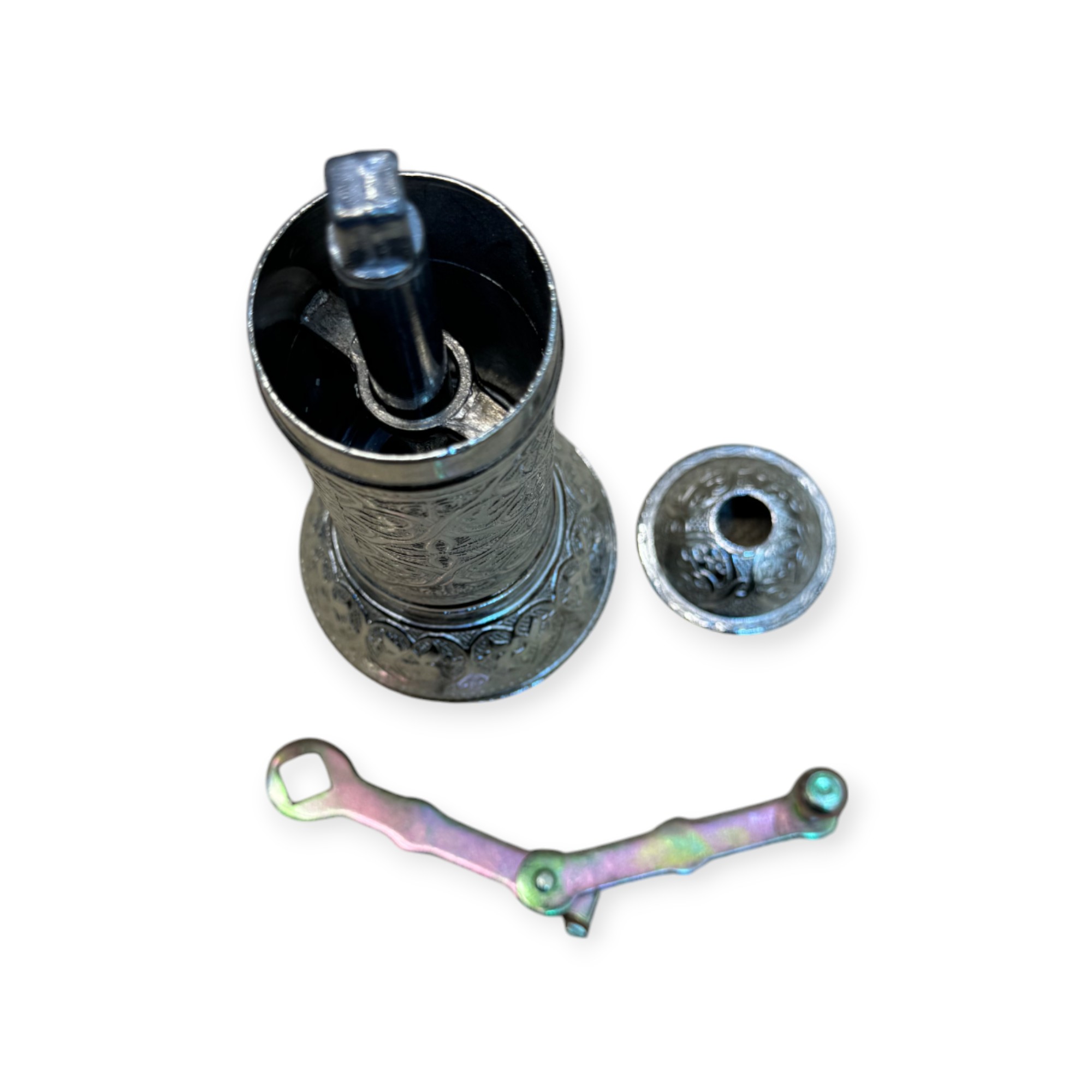 Gümüş Renk Toplu Kahve Değirmeni