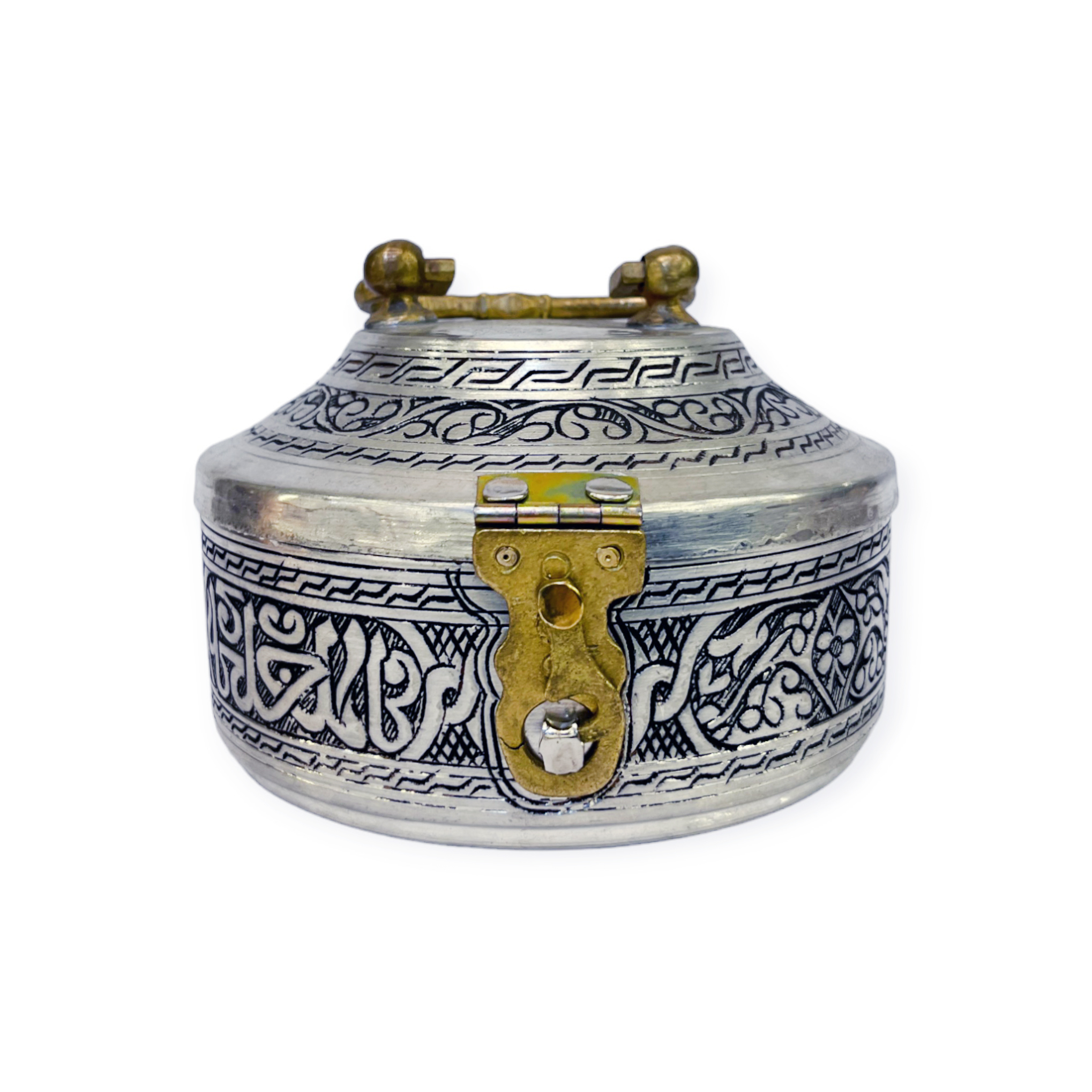 Bakır İşlemeli Eskitme Sabunluk