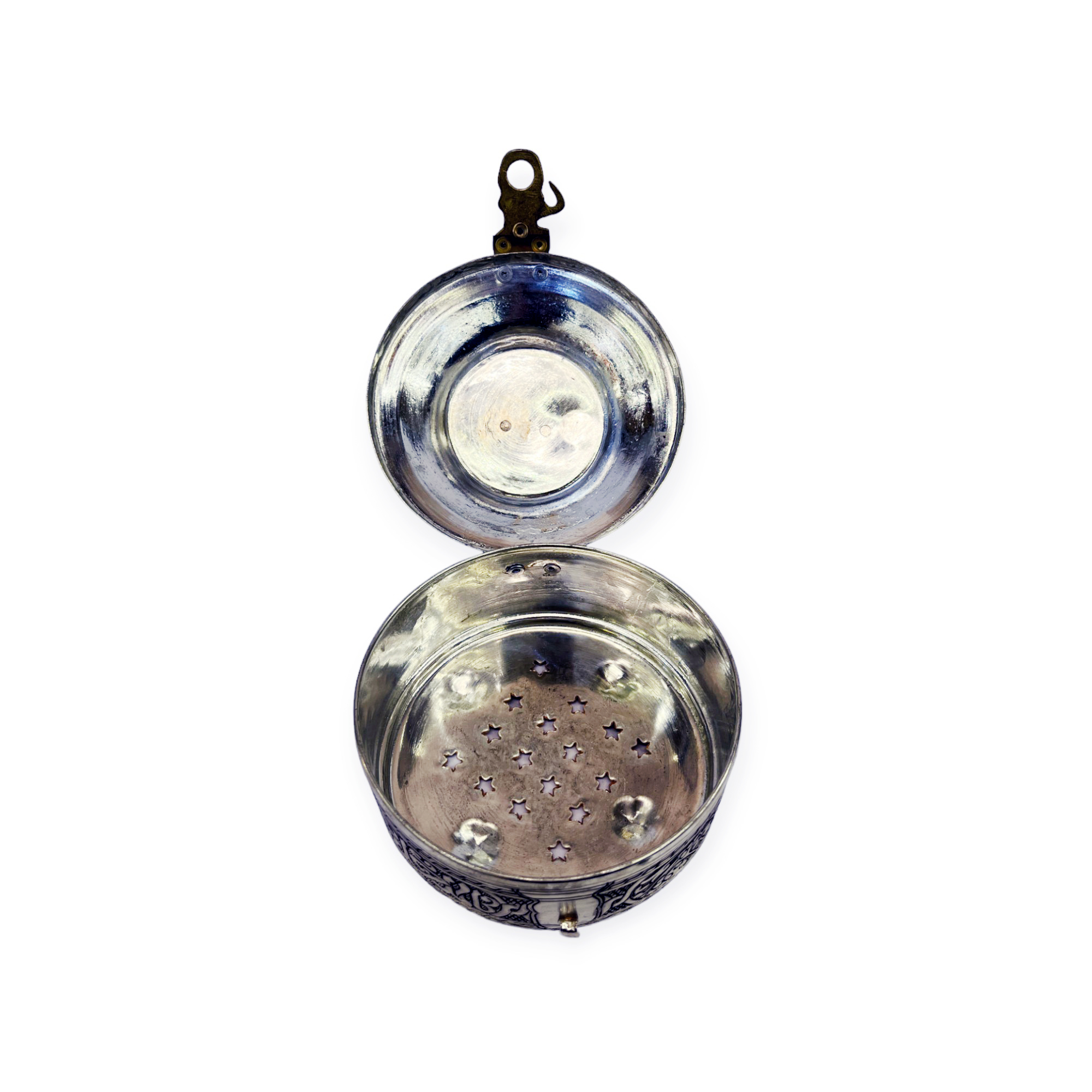 Bakır İşlemeli Eskitme Sabunluk