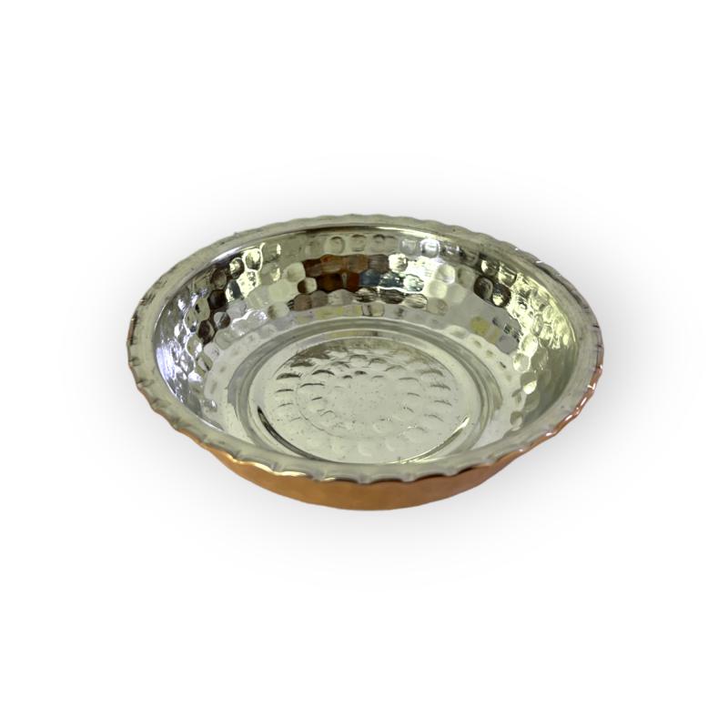 Çirtikli Bakır Çerezlik 4 Adet