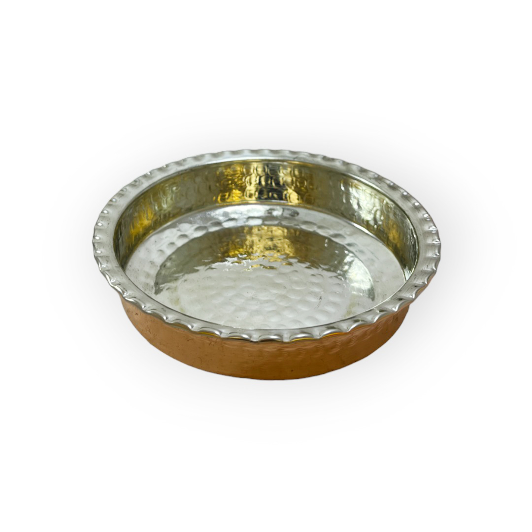 Çirtikli Bakır Kahvaltılık ve Çerezlik 6 Adet