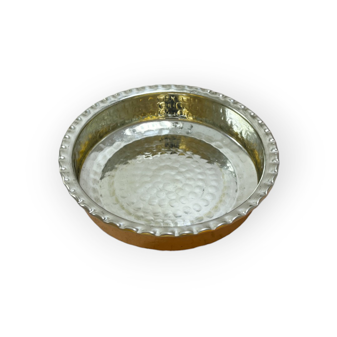 Çirtikli Bakır Kahvaltılık ve Çerezlik 6 Adet