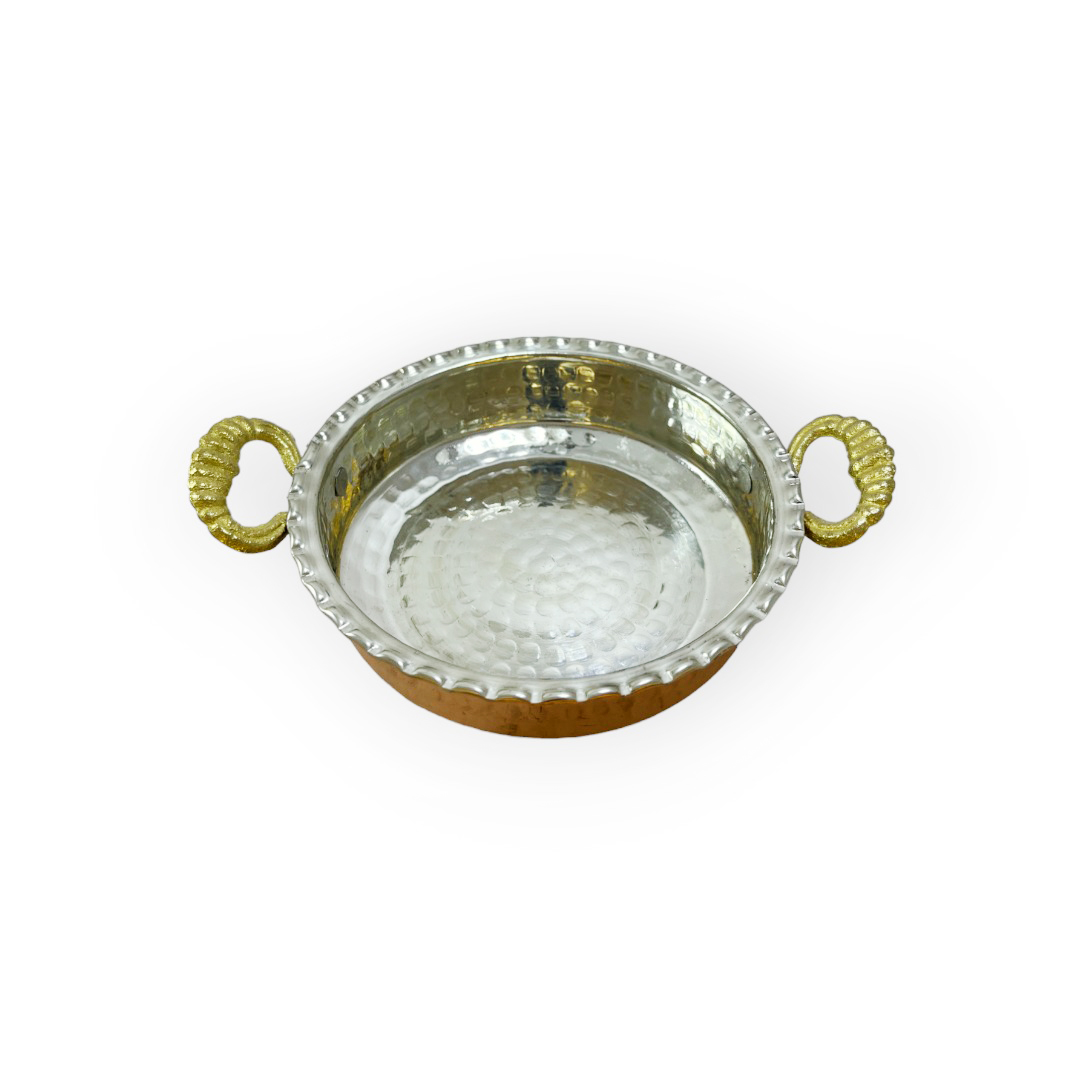 Mini Bakır Tava 4 Adet