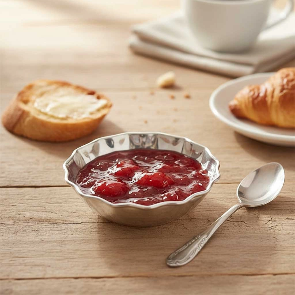 Fırfırlı Mini Bakır Reçellik
