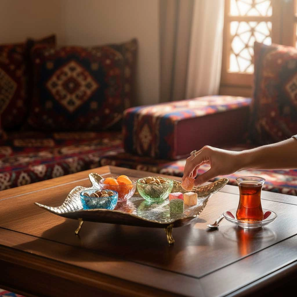 Kare Bakır Sunum Tepsisi No: 3