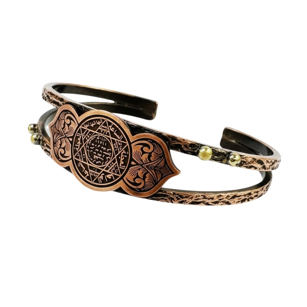 Mührü Süleyman Bakır Bileklik