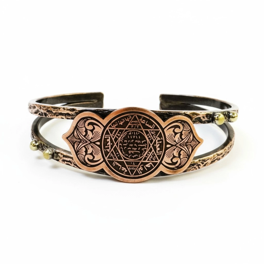 Mührü Süleyman Bakır Bileklik