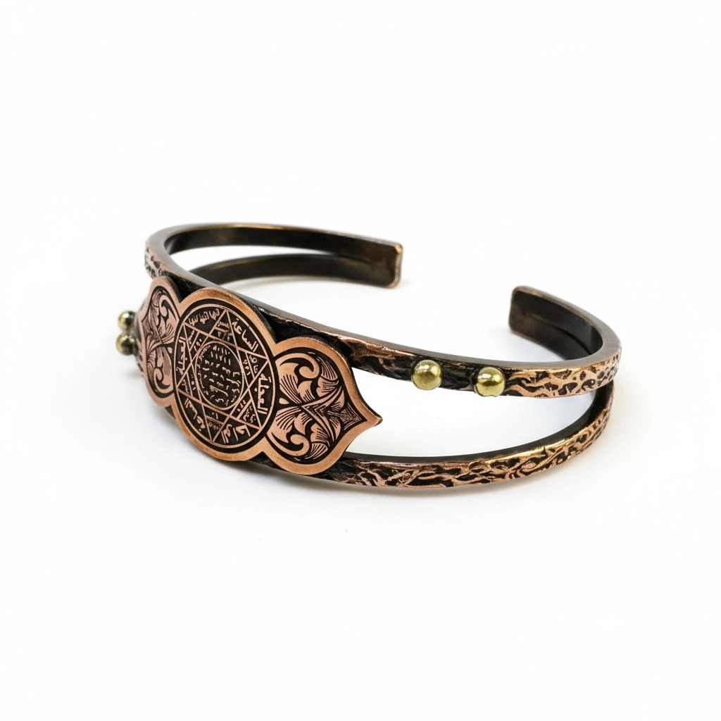 Mührü Süleyman Bakır Bileklik