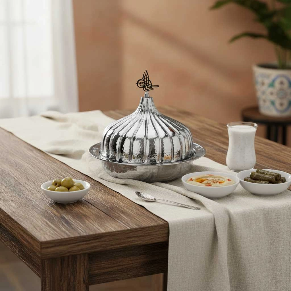 Paşa Çadırı Bakır Kapaklı Sahan Nikelajlı