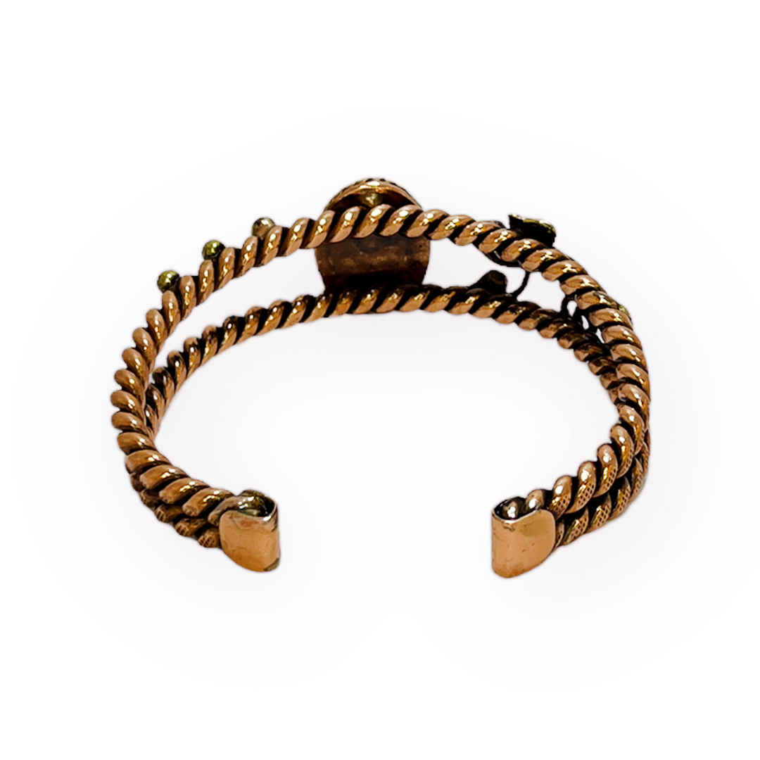 Akik Taşlı Bakır Bileklik, K6026