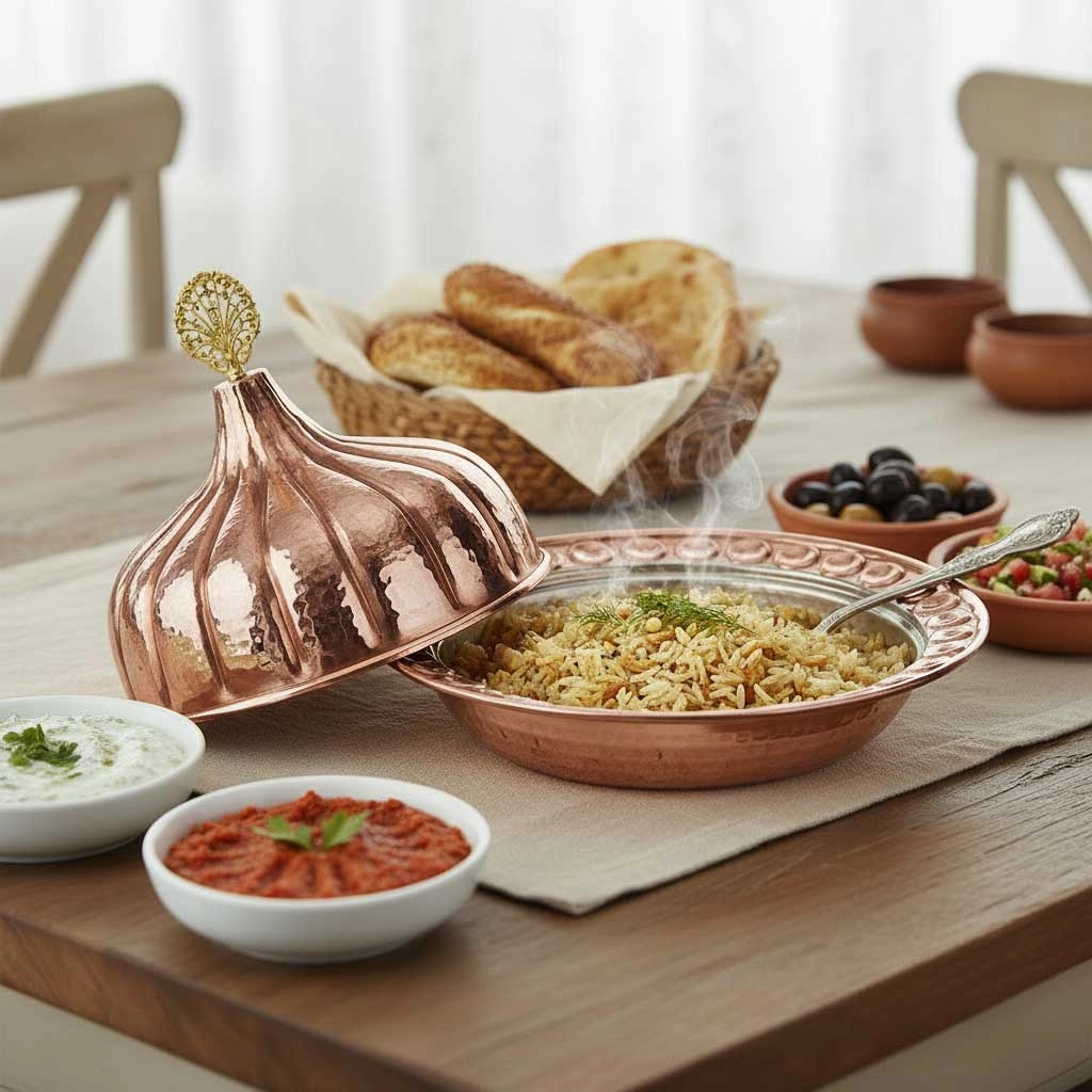Paşa Çadırı Bakır Kapaklı Sahan