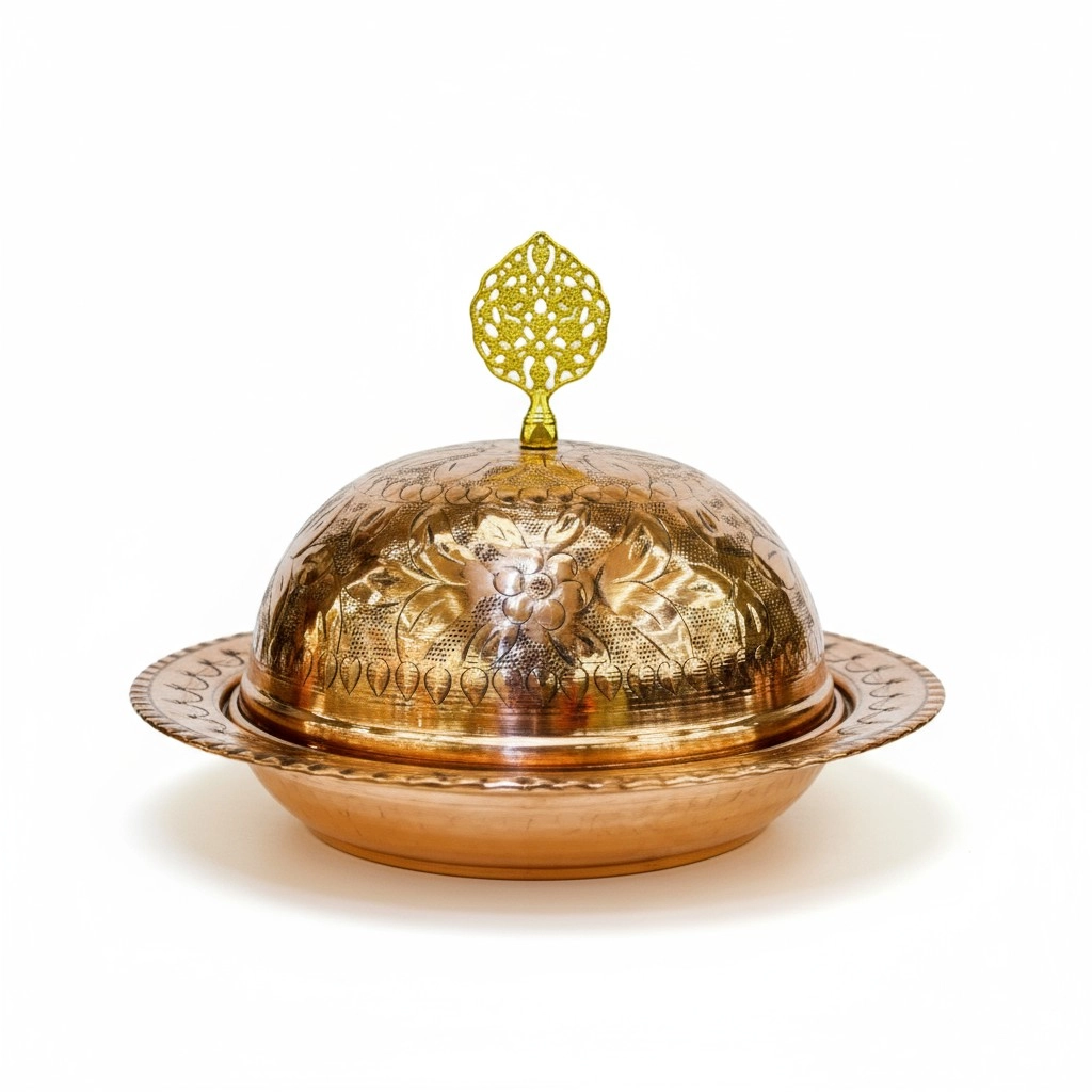 İşlemeli Bakır Pilavlık No: 1