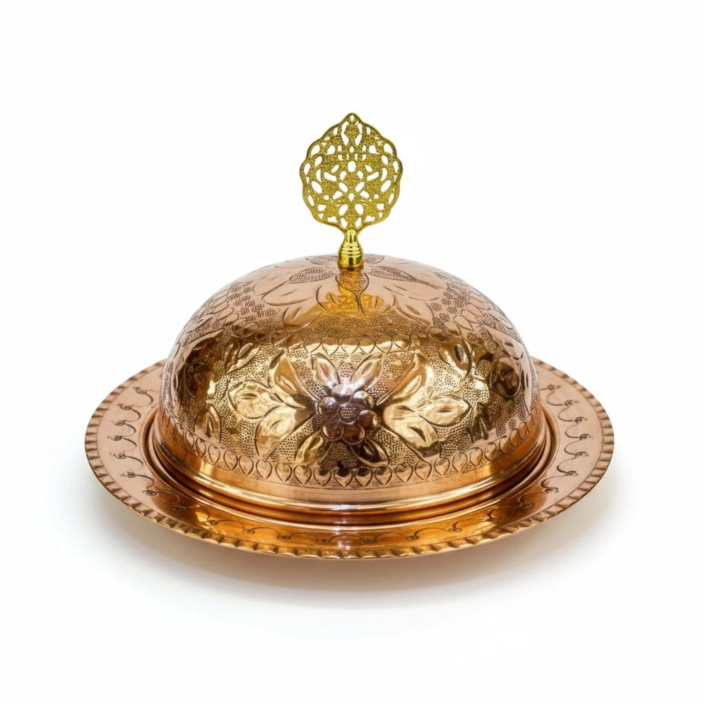 İşlemeli Bakır Pilavlık No: 1