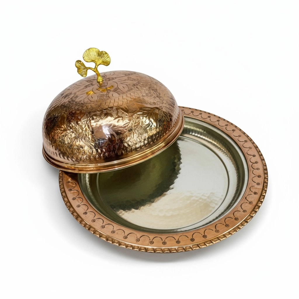 İşlemeli Bakır Pilavlık No: 1