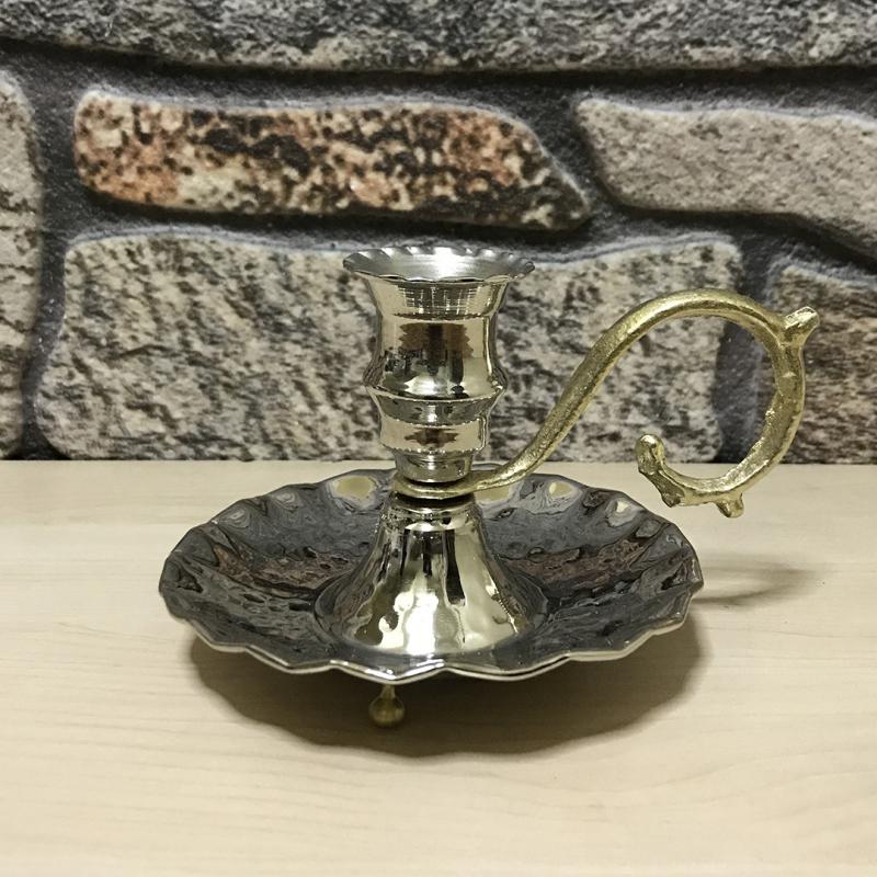 Bakır Mumluk ve Mum Söndürücü, M10232