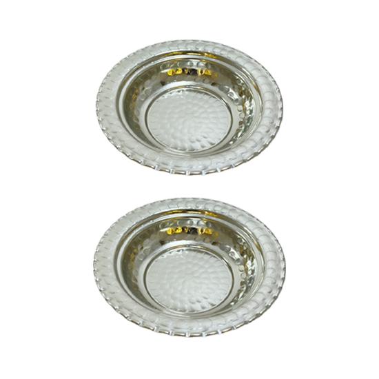 2’li Bakır Kahvaltı ve Meze Tabağı (EFMR-2017-62)