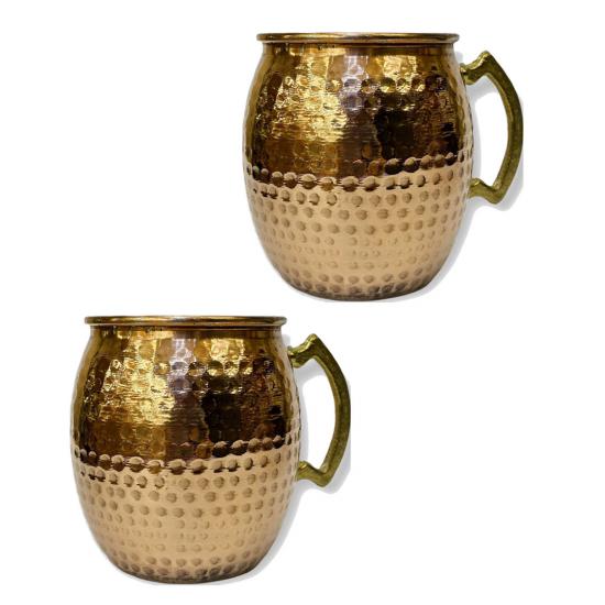 2’li Bakır Moscow Mule Bardak (EFMR-2232-12)