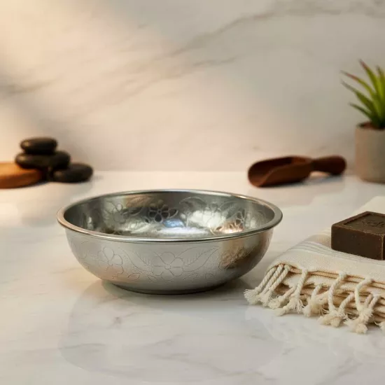 Metal Hamam Tası 20 cm (EFMR-3620-2)