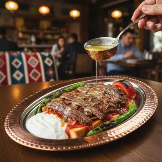 30 cm Bakır İskender Tabağı (EFMR-236-1)