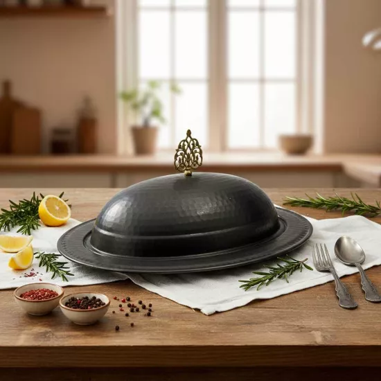 30 cm Dövme Bakır Sahan (EFMR-2310-3)