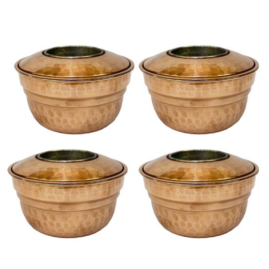 4 Adet Saki Kapalı Bakır Ehli Keyif (EFMR-1710-14)