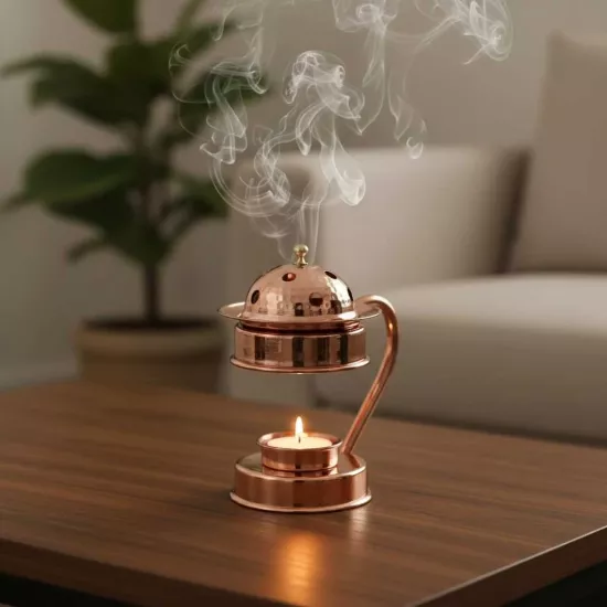 Aromaterapi Bakır Buhurdanlık (EFMR-1083-1)