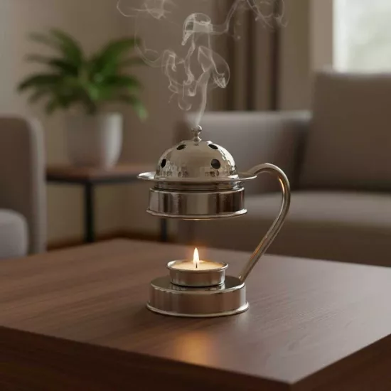 Aromaterapi Bakır Buhurdanlık (EFMR-1083-2)