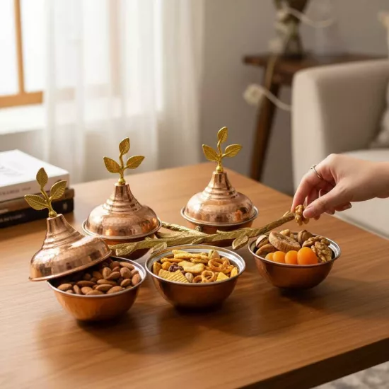 4’lü Zeytin Dalı Çerezlik (EFMR-2346-1)