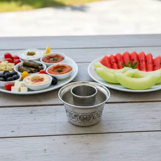 İşlemeli Bakır Ehl-i Keyif (EFMR-1705-4)