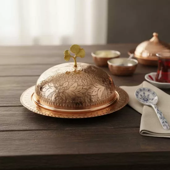 İşlemeli Bakır Pilavlık No: 3 (EFMR-2376-1)