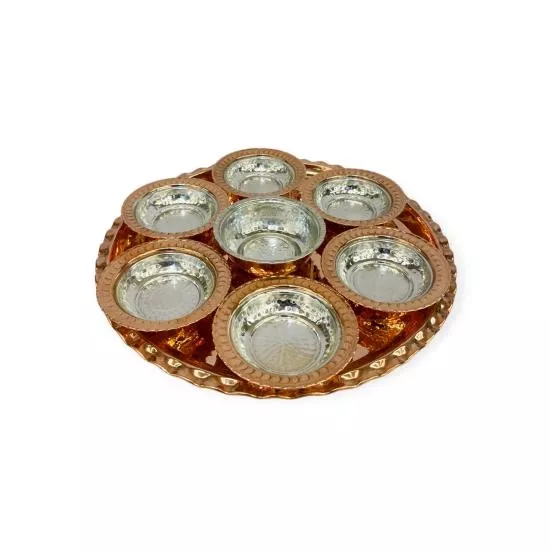 Bakır Kahvaltı, Meze Takımı Tepsili (EFMR-2349-1)