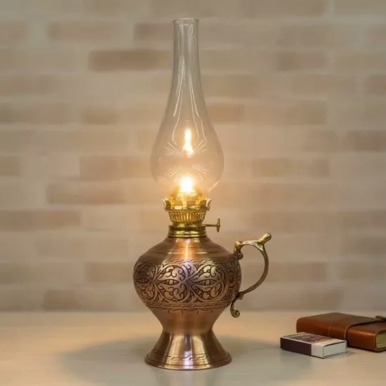 Skoç Eskitme İşlemeli Gaz Lambası (EFMR-1060-5)