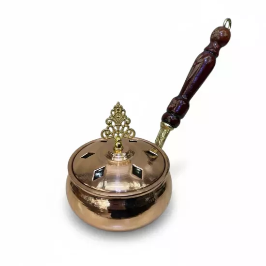Bakır El Yapımı Tombak Tütsülük (EFMR-1002)