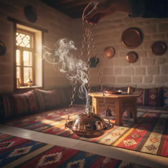 Cadı Kazanı Bakır Tütsülük (EFMR-1082-1)