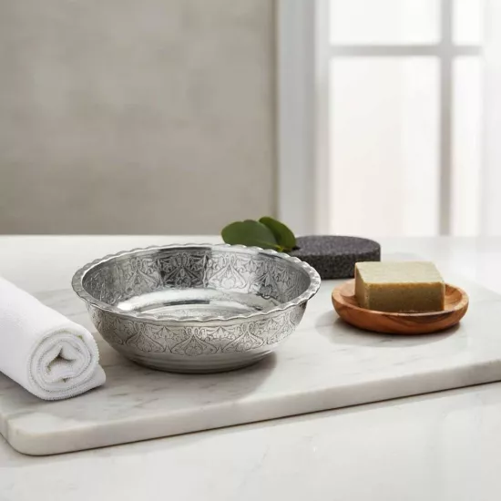 Çirtikli Alüminyum Hamam Tası (EFMR-3641-2)