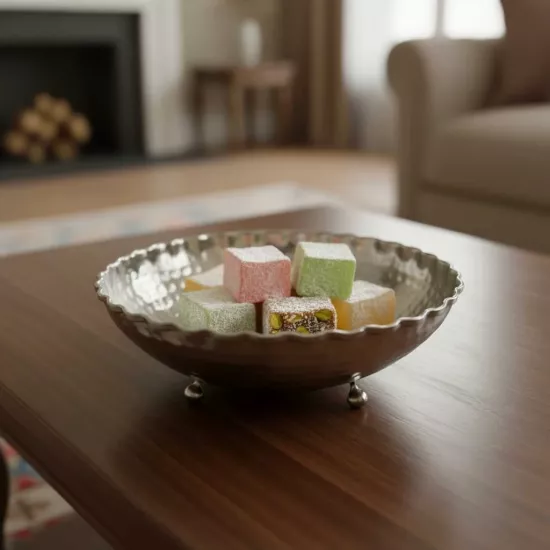 Çirtikli Dövme Bakır Joker Şekerlik (EFMR-2654-2)