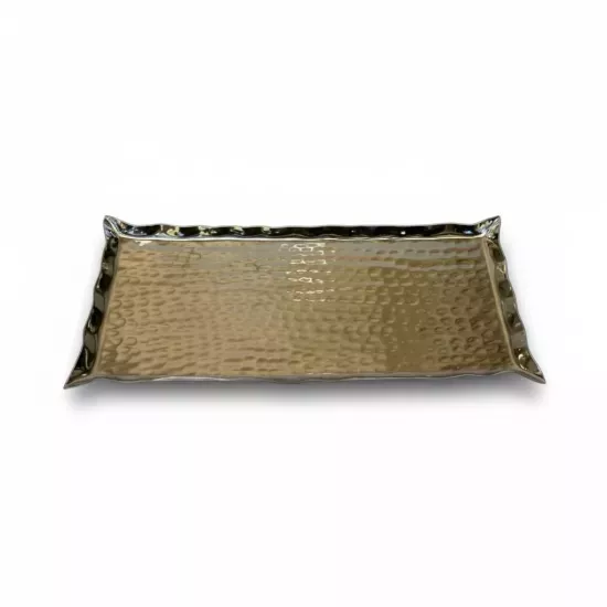 Dövme Fırfırlı Dikdörtgen Tepsi (EFMR-2915-2)