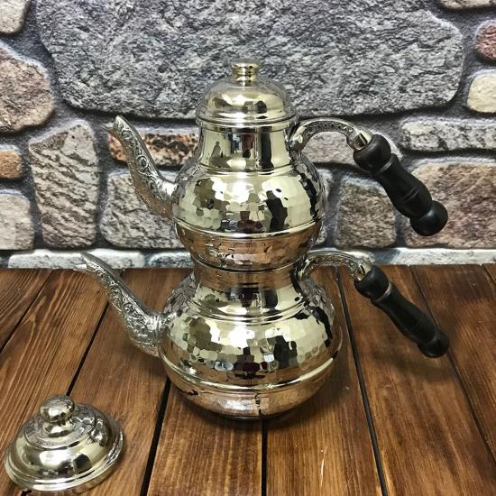 Dövme Bakır Çaydanlık No:1, Dövme Bakır Küçük Boy Çaydanlık (EFMR-1516-2)